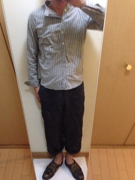「ROBERT GELLER（ロバートゲラー）のアイテム（トップス）」を使った、tatsuharuさん（メンズ・168cm）の夏コーディネート