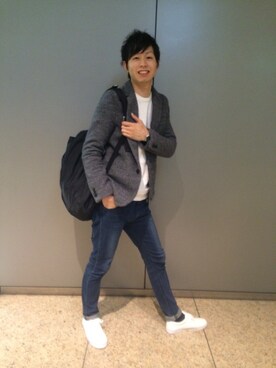 icchoさん（メンズ・177cm）の冬コーディネート