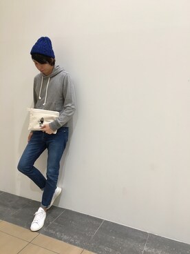 「OPAQUE（オペーク）のアイテム」を使った、icchoさん（メンズ・177cm）の秋コーディネート