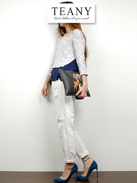 「GIVENCHY」｜TEANY(ティーニー)さん（レディース・163cm）の春コーディネート