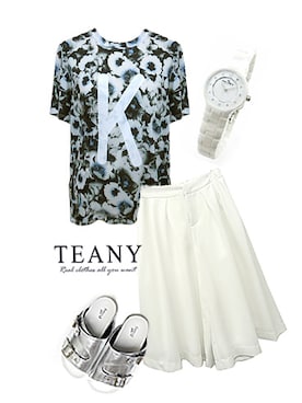 「KIKKA THE DIARY OF（キッカ　ザ　ダイアリー　オブ）のアイテム」を使った、TEANY(ティーニー)さん（レディース・163cm）の夏コーディネート