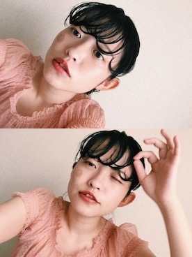 「濡れ髪」｜mekkoさん（レディース・158cm）の夏コーディネート
