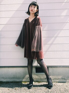 mekkoさん（レディース・158cm）の秋コーディネート