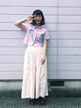 mekkoさん（レディース・158cm）の秋コーディネート