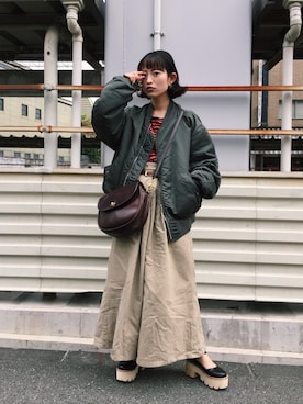 mekkoさん（レディース・158cm）の冬コーディネート
