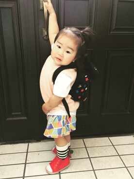 ぐるぐるKIDSさん（キッズ・80cm）の春コーディネート