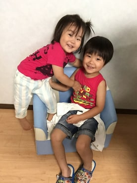 ぐるぐるKIDSさん(キッズ・110cm)の夏コーディネート