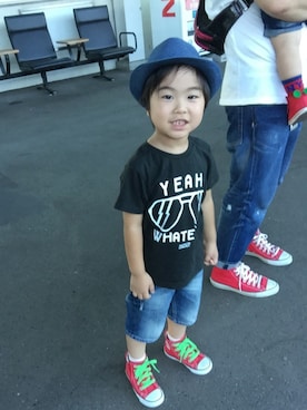 ぐるぐるKIDSさん（キッズ・110cm）の夏コーディネート