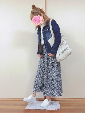 や ま も とさん(レディース・157cm)の春コーディネート