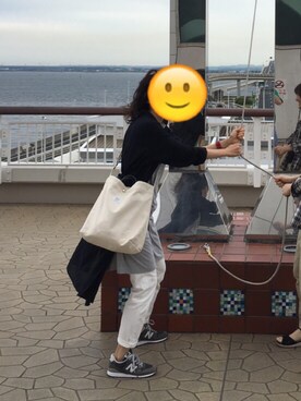 「アイテム（シャツワンピース）」を使った、ゆんおさん（レディース・165cm・20代）の夏コーディネート