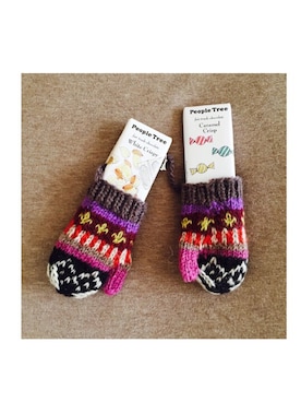 「アイテム（その他ベビー用品、パープル系）」を使った、sosanさん（キッズ・70cm）の冬コーディネート