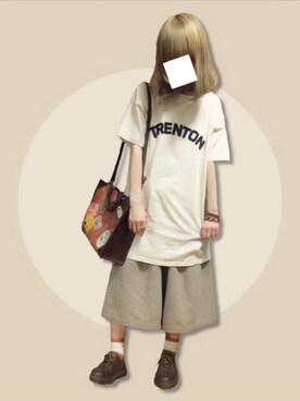 みしゃへむらいと𖤐°。さん(レディース・157cm)の春コーディネート