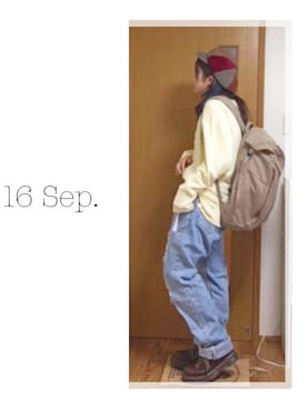 「MORE（モア）のアイテム」を使った、ひかるさん（レディース・152cm）の秋コーディネート