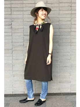 「Spick & Span（スピックアンドスパン）のアイテム（財布/小物）」を使った、mizukiさん（レディース・162cm）の夏コーディネート