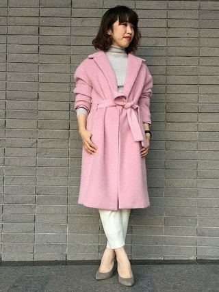 Spick & Span（スピックアンドスパン）の「モヘヤシャギーWマエコート