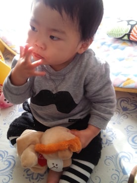 yuukiさん（キッズ・80cm）の冬コーディネート