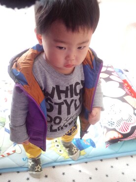 yuukiさん（キッズ・80cm）の冬コーディネート