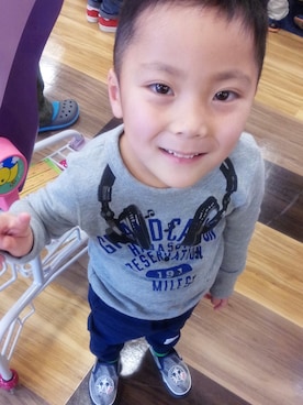 「5歳」｜「アイテム（福袋/福箱）」を使った、yuukiさん（キッズ・80cm）の冬コーディネート