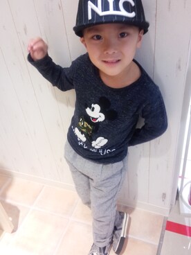 yuukiさん（キッズ・110cm）の冬コーディネート