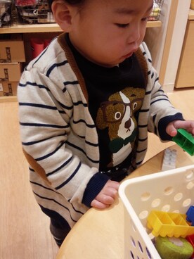 yuukiさん（キッズ・80cm）の冬コーディネート