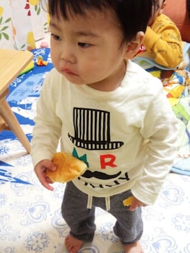 「1歳半」｜「アイテム（福袋/福箱）」を使った、yuukiさん（キッズ・80cm）の春コーディネート