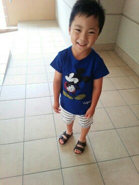 yuukiさん（キッズ・80cm）の夏コーディネート