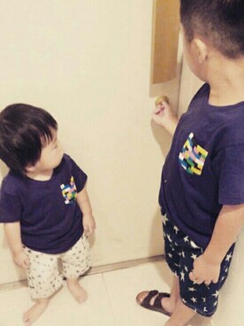 yuukiさん（キッズ・80cm）の夏コーディネート