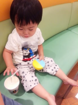 yuukiさん（キッズ・80cm）の夏コーディネート