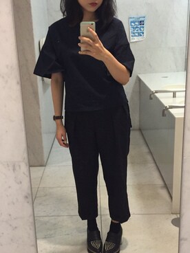 「GENNY（ジェニー）のアイテム」を使った、RINO さん（レディース・164cm）の秋コーディネート