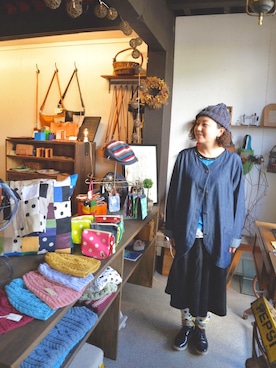 「onionのアイテム（Denim jacket、ブルー系）」を使った、onion Akitaさん（レディース）の秋コーディネート