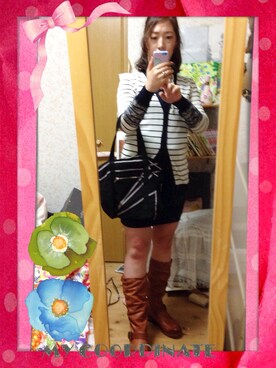 鹿野理香さんのコーディネート