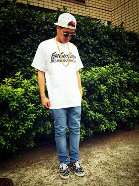 SHUNさん（メンズ・170cm）の夏コーディネート