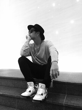 「hat」｜SHUNさん（メンズ・170cm）の秋コーディネート