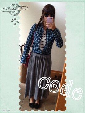 「海外」｜「アイテム（その他）」を使った、エイちゃんさん（レディース・164cm）の春コーディネート