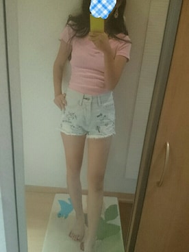 「3rd by VANQUISH（サードバイヴァンキッシュ）のアイテム（パンツ）」を使った、RURUMIさん（レディース・155cm）の秋コーディネート