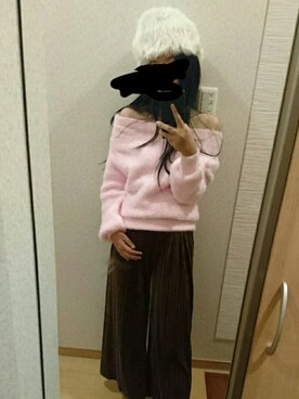 「スカーチョコーデ」｜RURUMIさん（レディース・156cm）の秋コーディネート