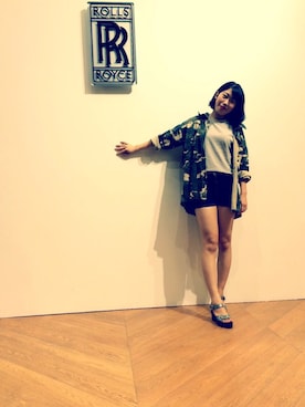 「Lulus（-）のアイテム（ジャケット/アウター）」を使った、Amber Tsaiさん（レディース・160cm）の夏コーディネート