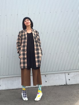 「ohta（オータ）のアイテム」を使った、アッコさん（レディース・162cm）の春コーディネート