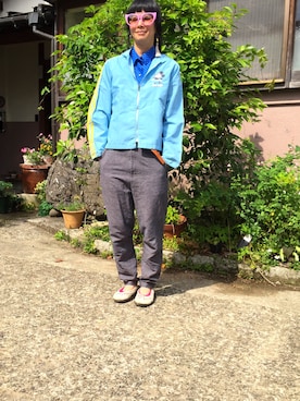 「ohta（オータ）のアイテム」を使った、アッコさん（レディース・162cm）の夏コーディネート