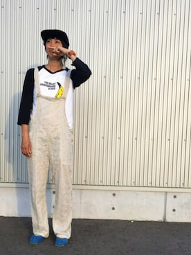 「LOLO（ロロ）のアイテム」を使った、アッコさん（レディース・162cm）の夏コーディネート