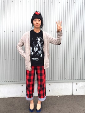 「smokey wood」｜アッコさん（レディース・162cm）の夏コーディネート