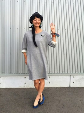 「smokey wood」｜アッコさん（レディース・162cm）の夏コーディネート
