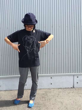 「KNOT（ノット）のアイテム」を使った、アッコさん（レディース・162cm）の秋コーディネート