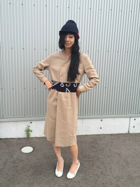 「ohta（オータ）のアイテム」を使った、アッコさん（レディース・162cm）の秋コーディネート