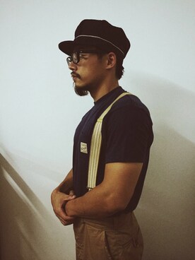 「BELAFONTE（ベラフォンテ）のアイテム」を使った、铁皮热水壶さん（メンズ・165cm）の秋コーディネート