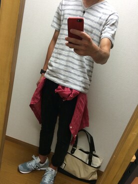 Nagさん（メンズ・173cm）の夏コーディネート