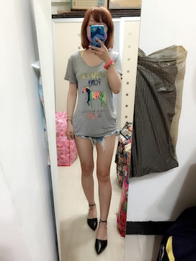 「hot」｜Janiceさん（レディース・157cm・20代）の春コーディネート
