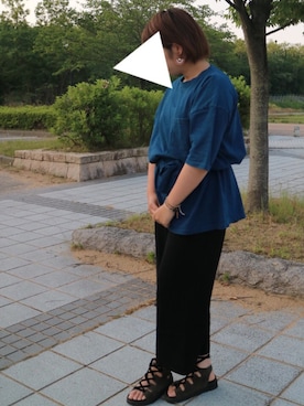 moto.さん（レディース・166cm）の夏コーディネート