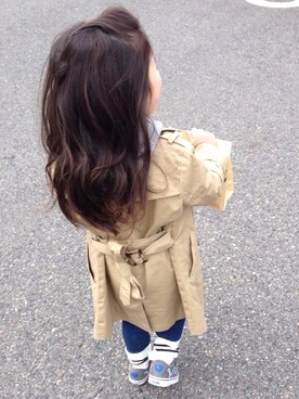 minoさん（キッズ・100cm）の春コーディネート