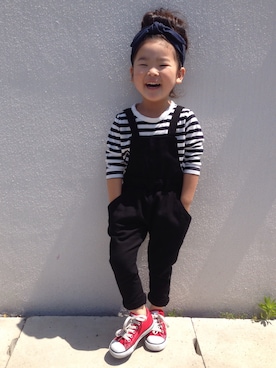 minoさん（キッズ・100cm）の夏コーディネート